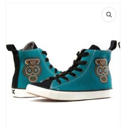 Super Cute Aztec Blanx Sneakers/ Size 9 Women, 7 Men/ New/ $25 Cash Only/ Blue Diamond And Rainbow 