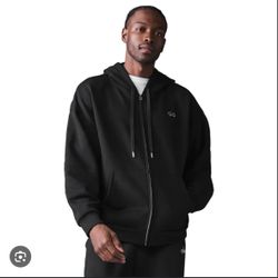Black alo jacket set