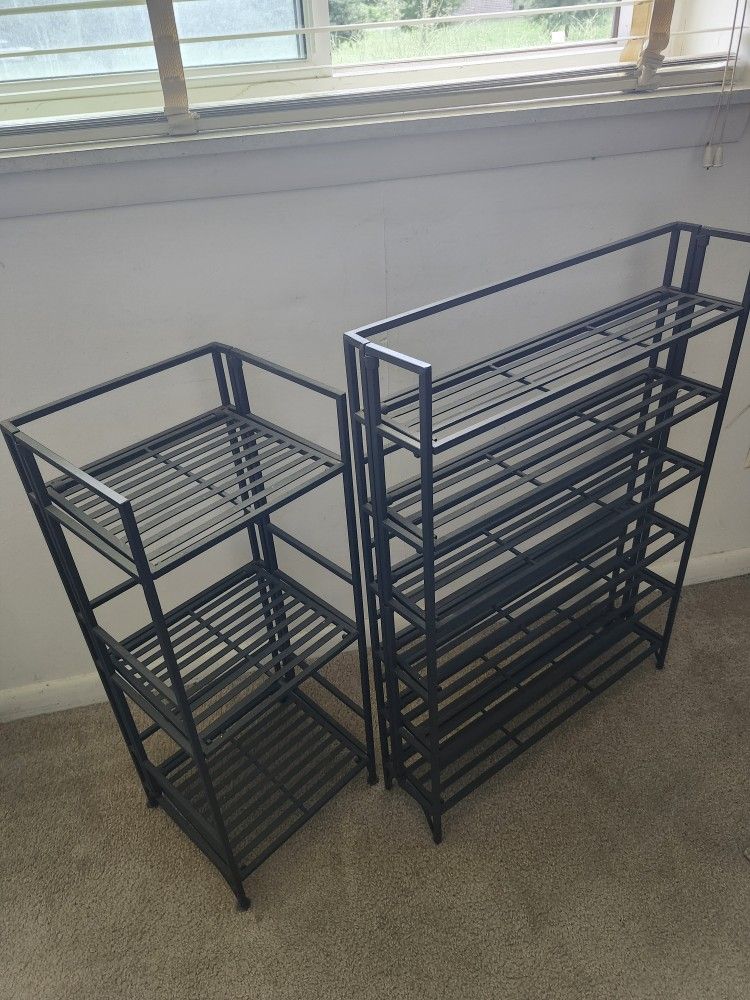 Foldable Iron Shelves 