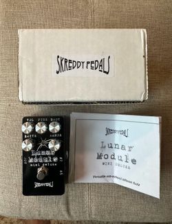 Skreddy Pedals Lunar Module Mini Deluxe Fuzz Guitar Pedal