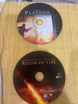 Platoon & Reign of Fire DVD VCD