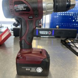 Matco infinium Drills Batteries And Charger 