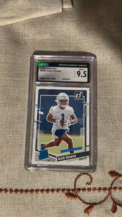 2023 Donruss Josh Downs Rated Rookie CGC 9.5