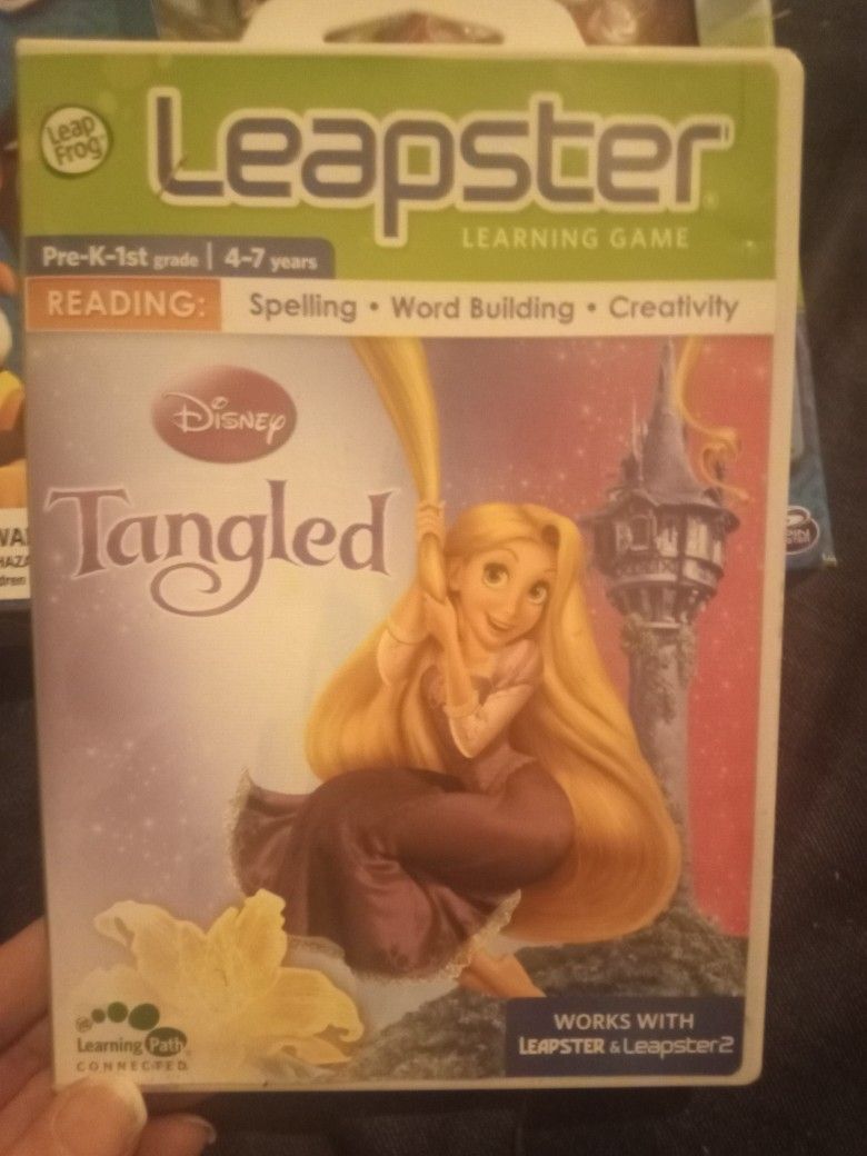 Tangled Leapster Game 