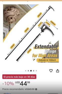 wasp nest removal pole