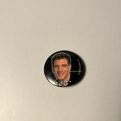 N’SYNC JC Original Pinback Button Rock Pop Music