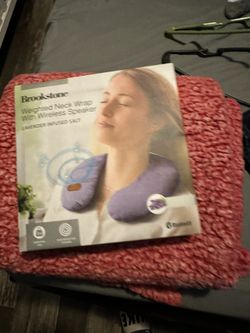Bluetooth Lavender Scented Weighted Neck Pillow