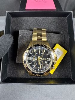 Invicta Specialty Men’s Watch - 48mm, Gold, Black (69816)