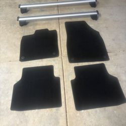 Roof racks and floor mats Audi
