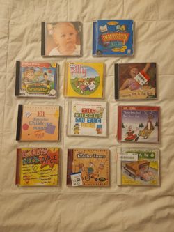 Lot of 11 Children's 11 CDs Music and Educational