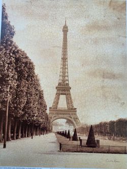 Cristin Atria La Tour Eiffel Art Print