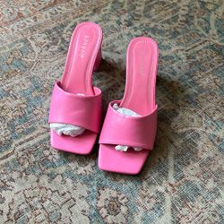 Women Pink Heels  7.5 