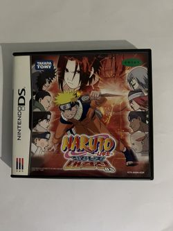 Nintendo DS Naruto The Strongest Ninja Rally 3 Japanese Version