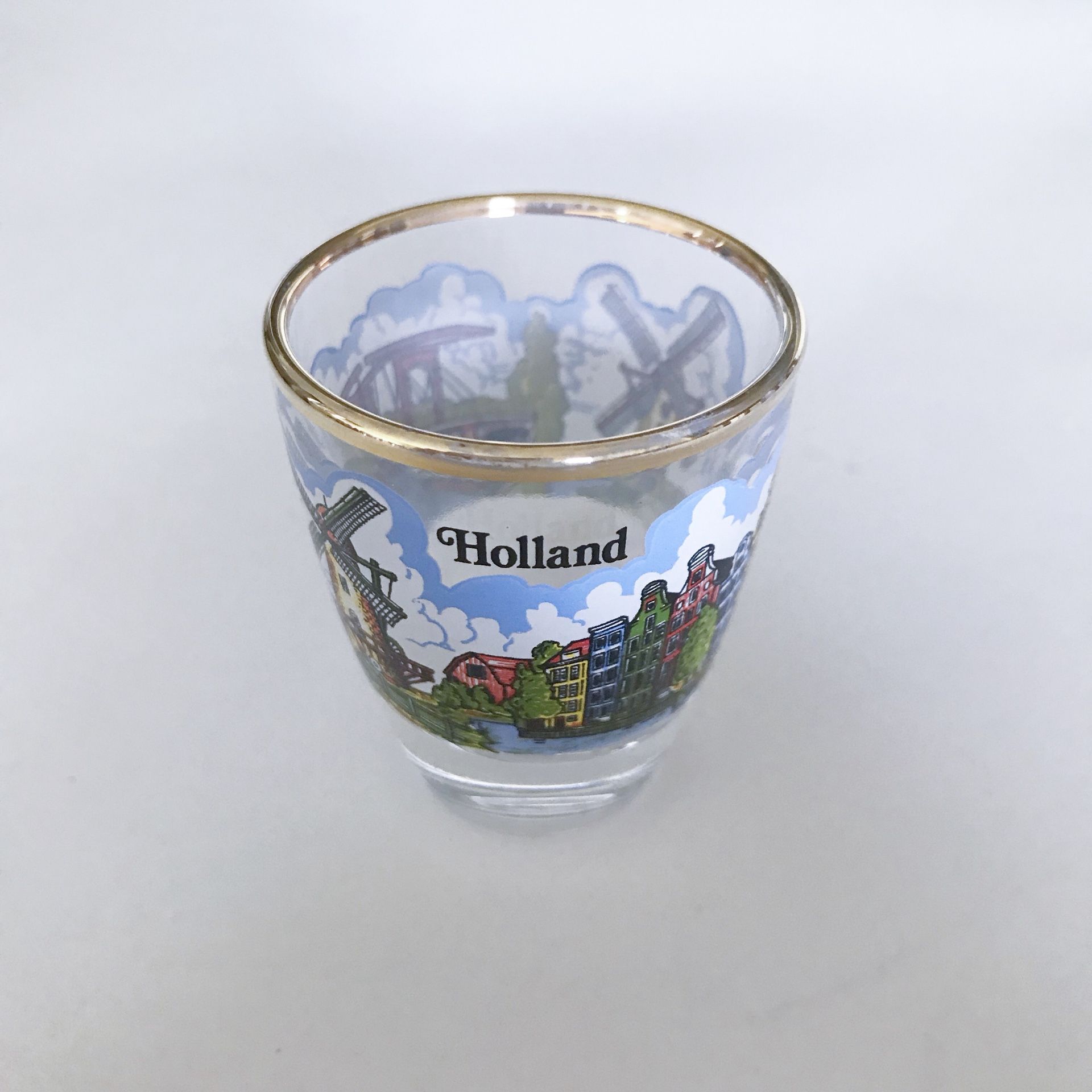 Holland Neatherlands collectible souvenir shot glass