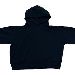 A New Day Women’s Hoodie Medium Black Fleece Sweatshirt