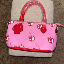 Cherry Coach Purse