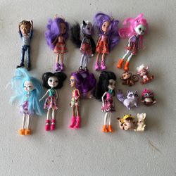 Lot Of 15 Enchantables Figures And Pets