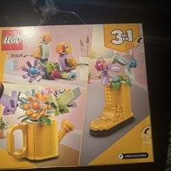 LEGO Creator 3 in 1 Flowers in Watering Can Building Toy Set 