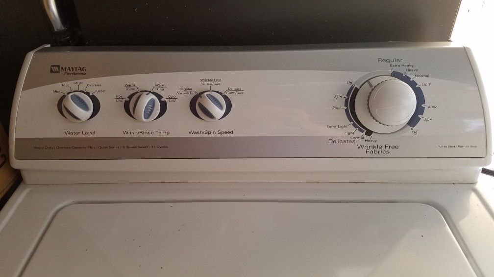 Maytag Performa Electric Top Load Washer for Sale in Laurens, SC OfferUp