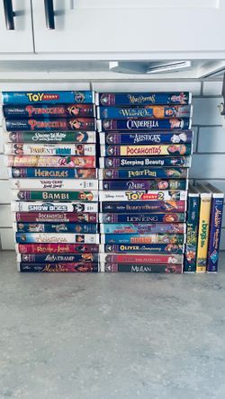 Disney VHS tapes