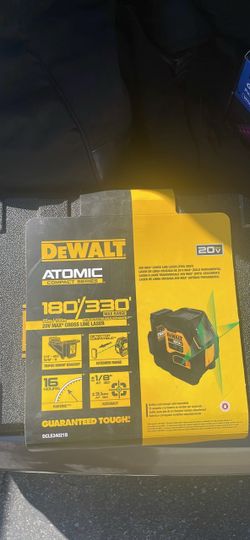 DeWalt Atomic 20V Cross Line Laser DCLE34021B