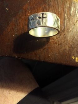 Men's James Avery Mark of the cross ring size 10
