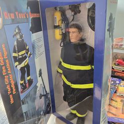 New York City Fire Zone Firefighter Action Figure 