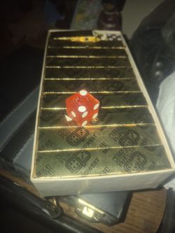 Vintage Certified Perfect Casino Dice