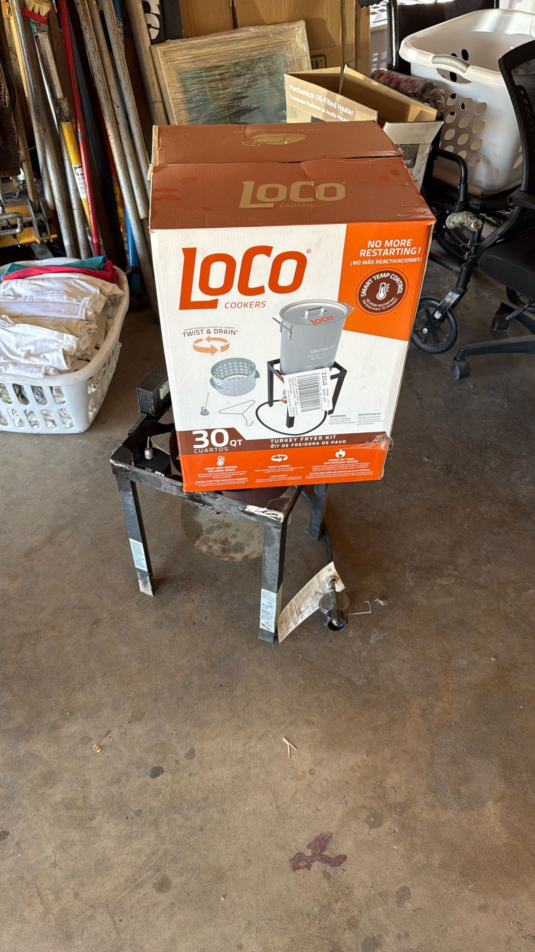 Loco Turkey Fryer Kit. 