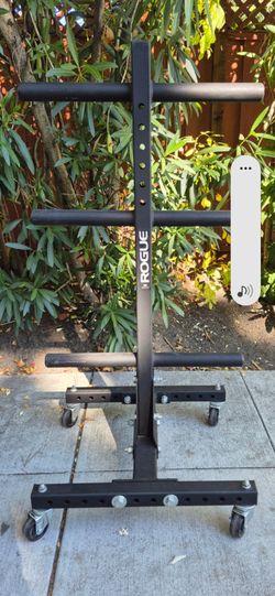 Rogue weights 💪 rack