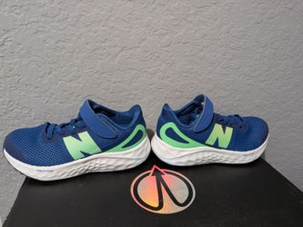 New Balance Boys Velcro Sneakers 11.5 extra wide
