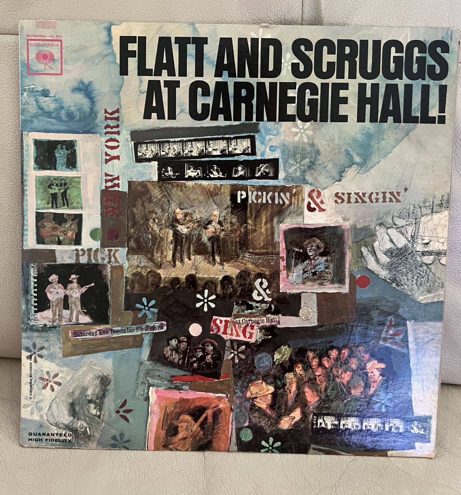 Lester Flatt And Earl Scruggs At Carnegie Hall! 12" Vinyl