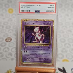 2023 Pokemon CLK JP Mewtwo PSA 10