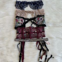 victorias secret garter belt Plus Size French Maid Garter Belt Lingerie for Curvy Women main image 0