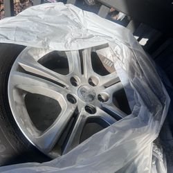 4 Dodge Stock Tires 
