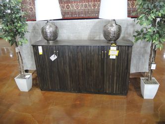 Perennial Home Mezcal 4 Door Console - Dark Espresso Brown | Sideboard | Buffet