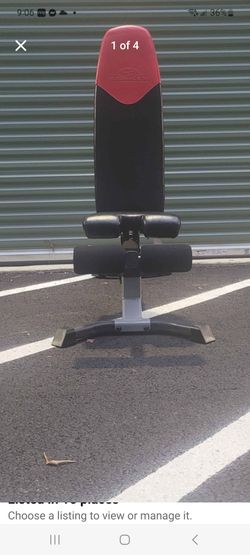 Bowflex 3.1 Adjustable Bench 
Cash or Zelle