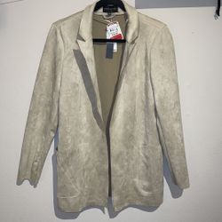 New Premise Suede Jacket Size L
