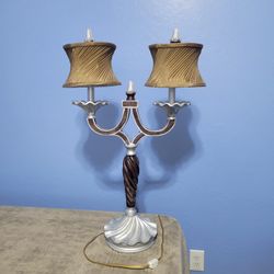 Lamp Vintage Heavy Work Great