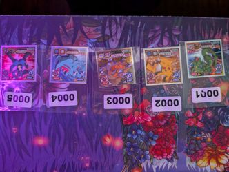 Pokemon stickers and packs
