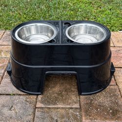 OurPets Elevated Dog & Cat Bowl