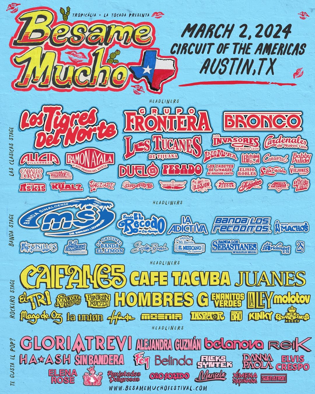Besame Mucho Austin 2024