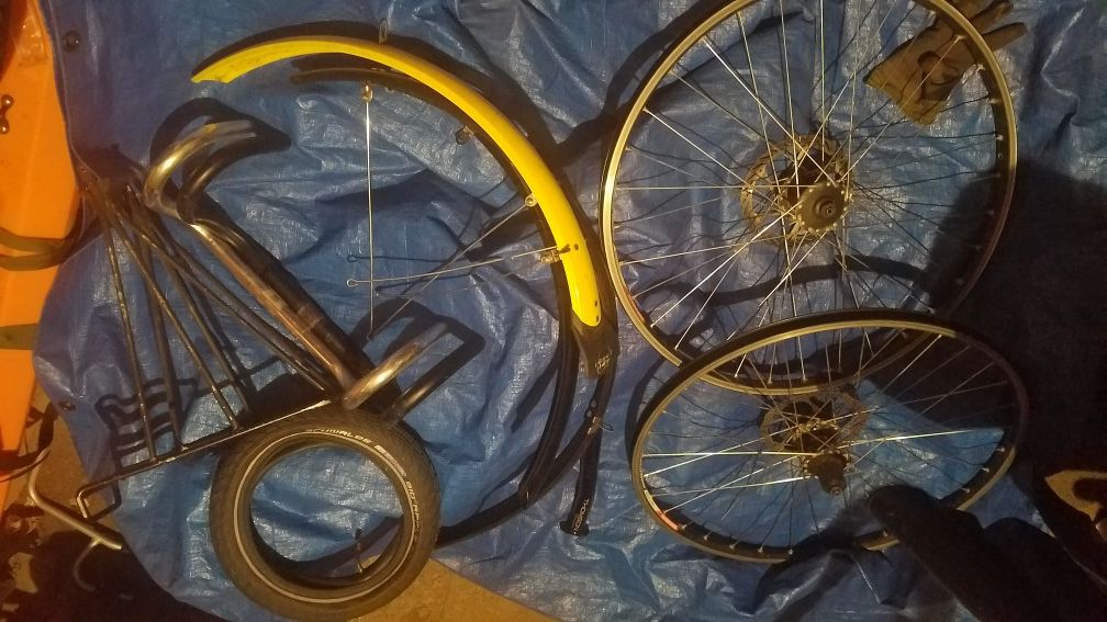 Bike part spring cleaning