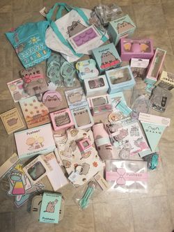 Giant pusheen lot new unopened things!