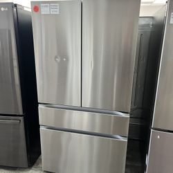 $100 Off + Free Delivery Drop Off Thru 8/17! LG FRENCH DOOR REFRIGERATOR @ $1299