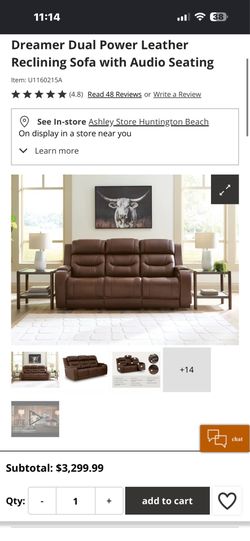 leather couch