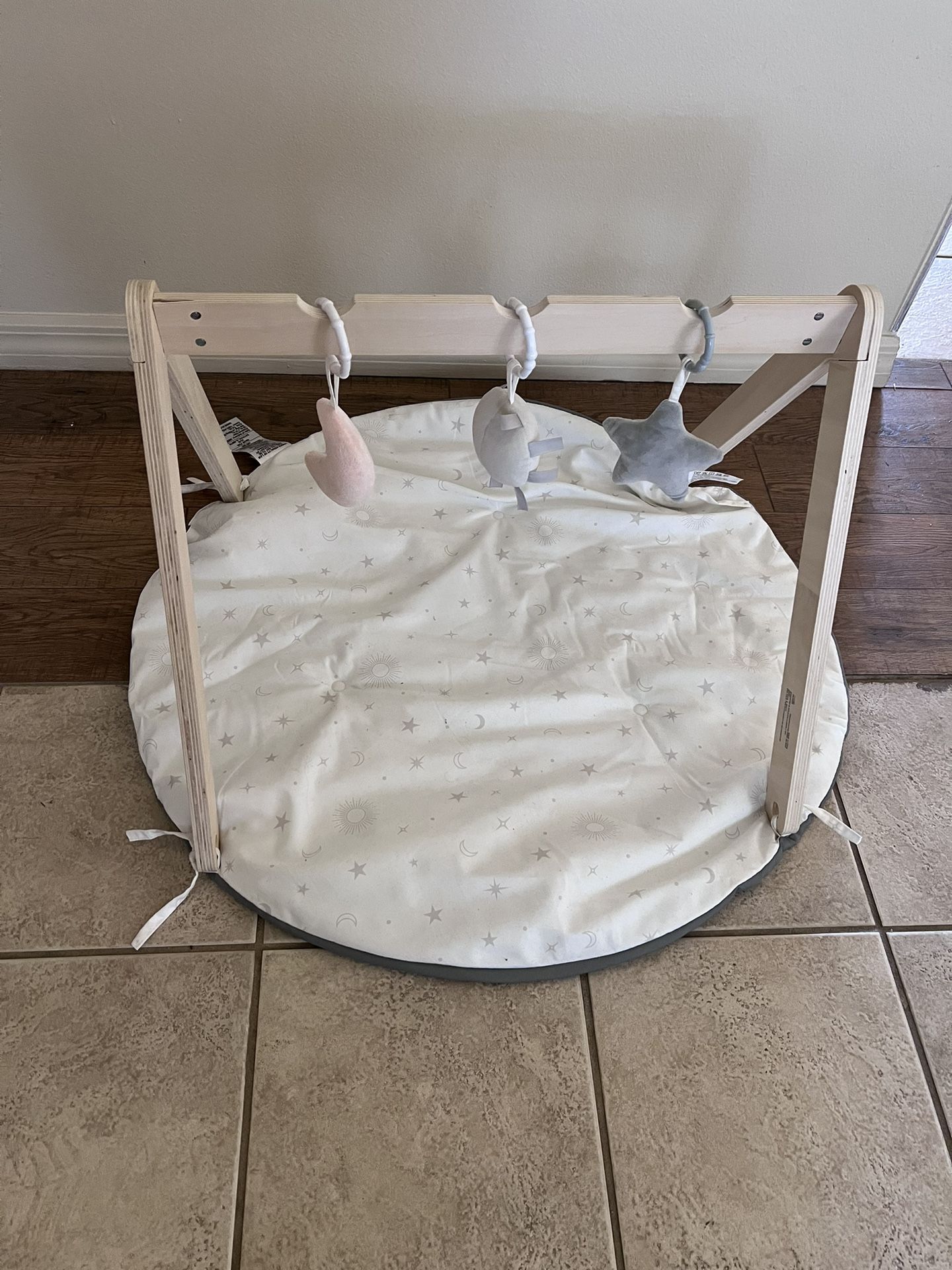 wooden baby play gym, baby activity Gym