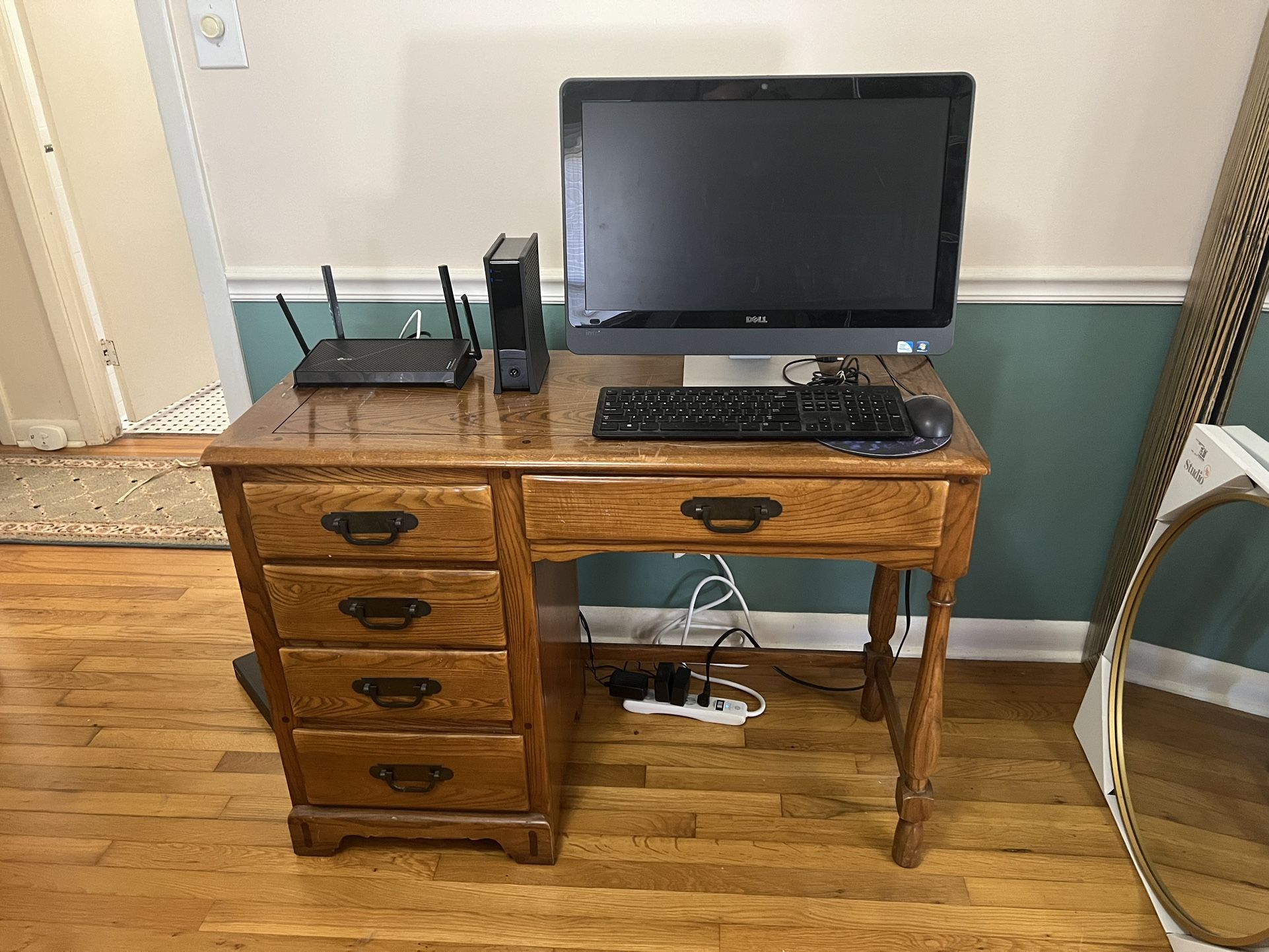 Link-Taylor Oak Desk