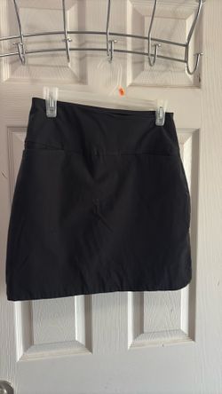 Black skirt with shorts size SM