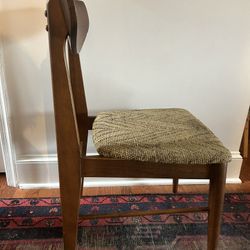 Vintage Woodard ChanVintage chair-Paul Browning for Stanley-Mid Century-Walnut-Cats Eye Dining Chair